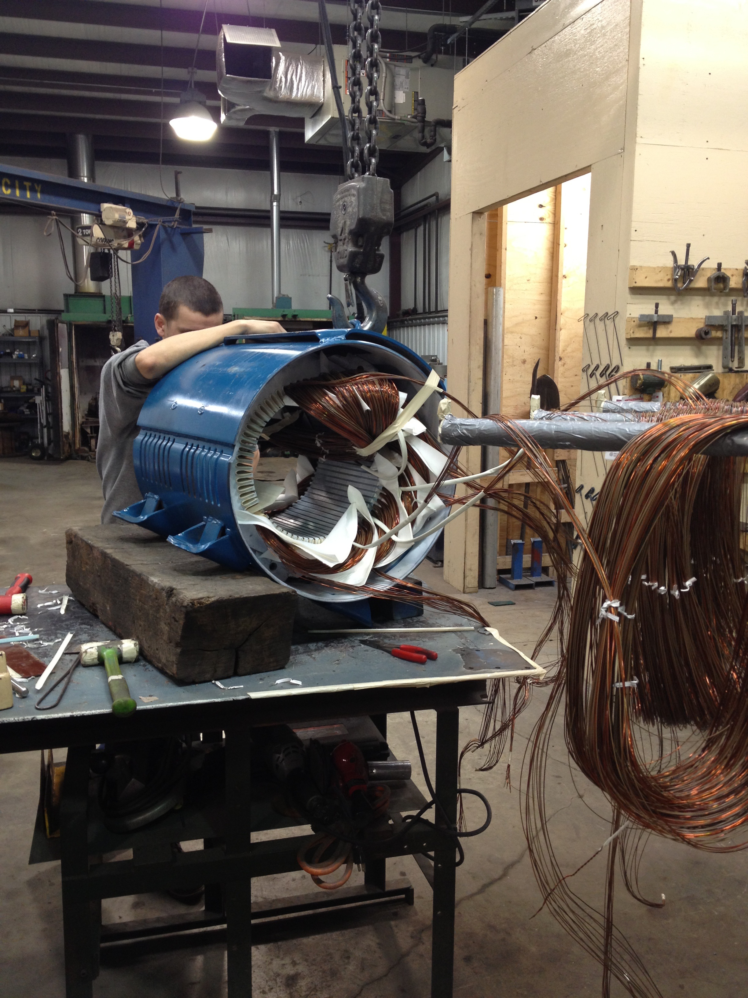 REWIND 200 HP INVERTER DUTY 